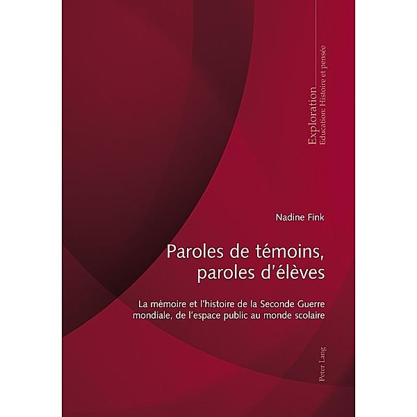 Paroles de temoins, paroles d'eleves, Nadine Fink