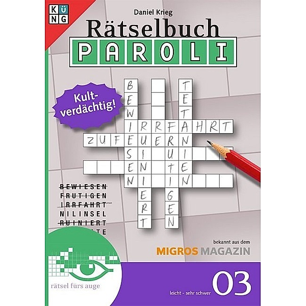 Paroli Rätselbuch / Rätselbuch Paroli.Bd.3, Daniel Krieg