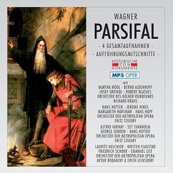 Parsifal-Mp3 (4 Ga), Diverse Interpreten