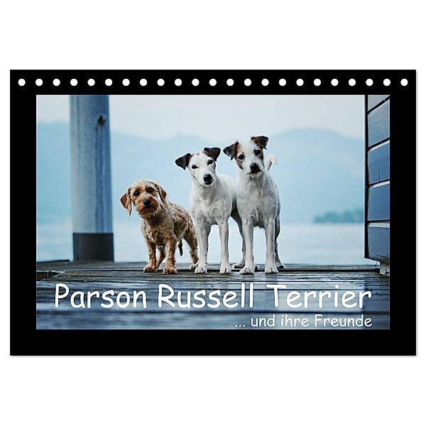 Parson Russell Terrier (Tischkalender 2024 DIN A5 quer), CALVENDO Monatskalender, Kathrin Köntopp