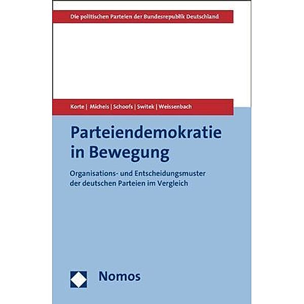 Parteiendemokratie in Bewegung, Karl-Rudolf Korte, Jan Schoofs, Niko Switek, Stefan Thierse, Kristina Weissenbach