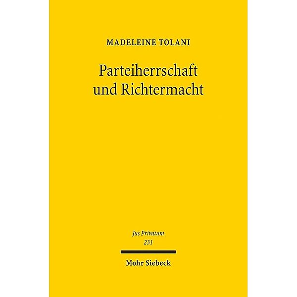 Parteiherrschaft und Richtermacht, Madeleine Tolani