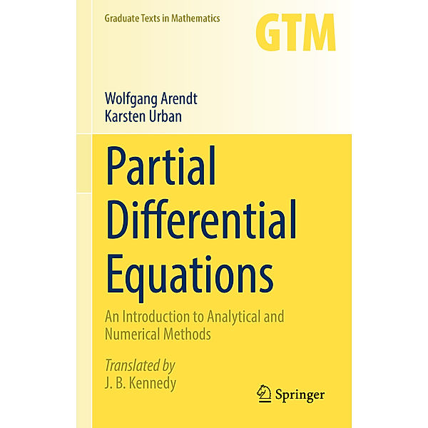 Partial Differential Equations, Wolfgang Arendt, Karsten Urban