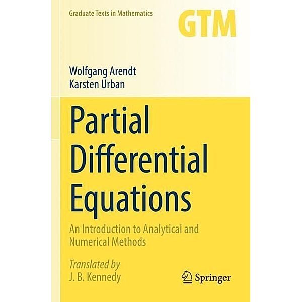 Partial Differential Equations, Wolfgang Arendt, Karsten Urban