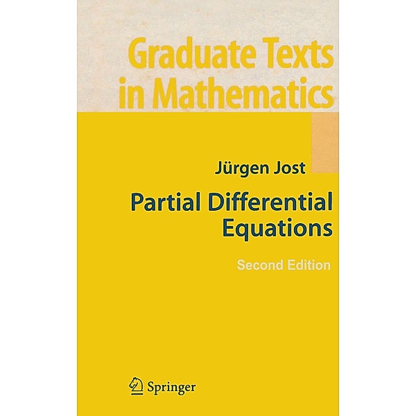 Partial Differential Equations / Graduate Texts in Mathematics Bd.214, Jürgen Jost