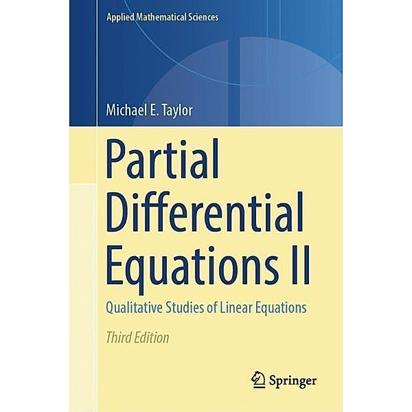 Partial Differential Equations II, Michael E. Taylor