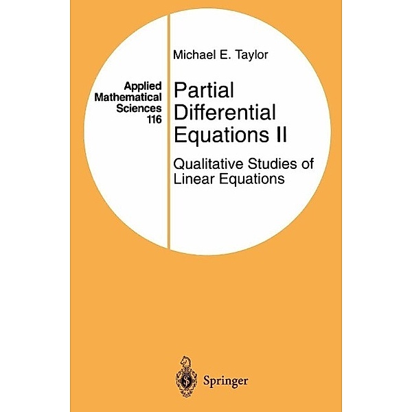Partial Differential Equations II / Applied Mathematical Sciences Bd.116, Michael Taylor