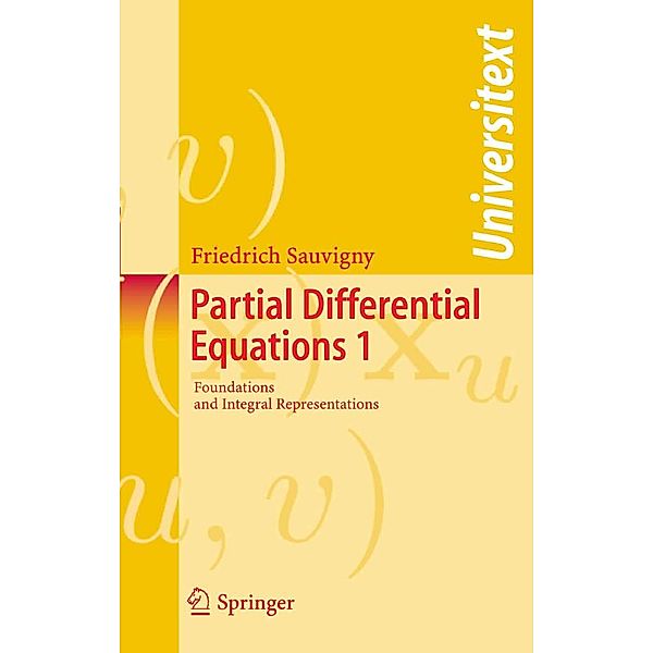 Partial Differential Equations / Universitext, Friedrich Sauvigny