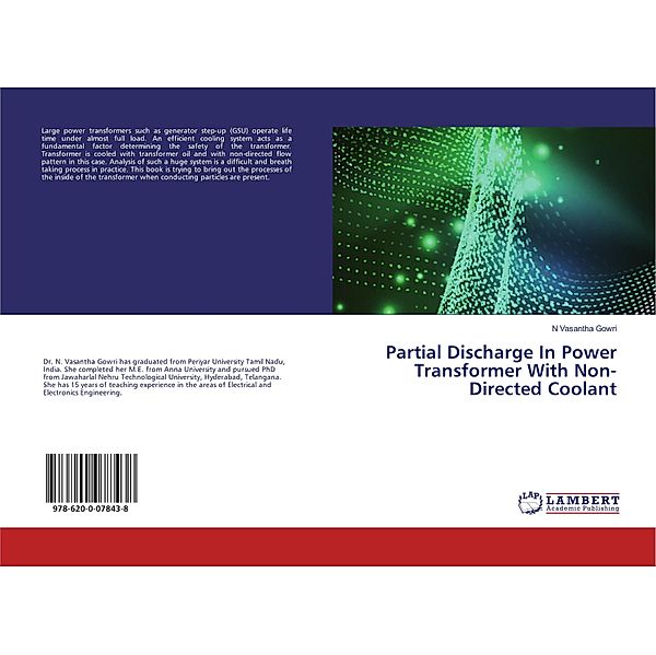 Partial Discharge In Power Transformer With Non-Directed Coolant, N Vasantha Gowri