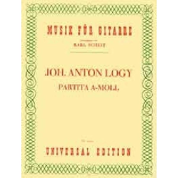 Partita, Johann Anton Logy