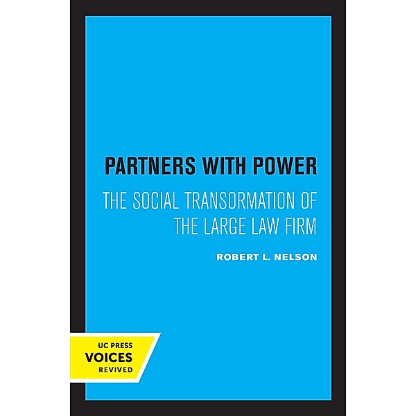 Partners with Power, Robert L. Nelson