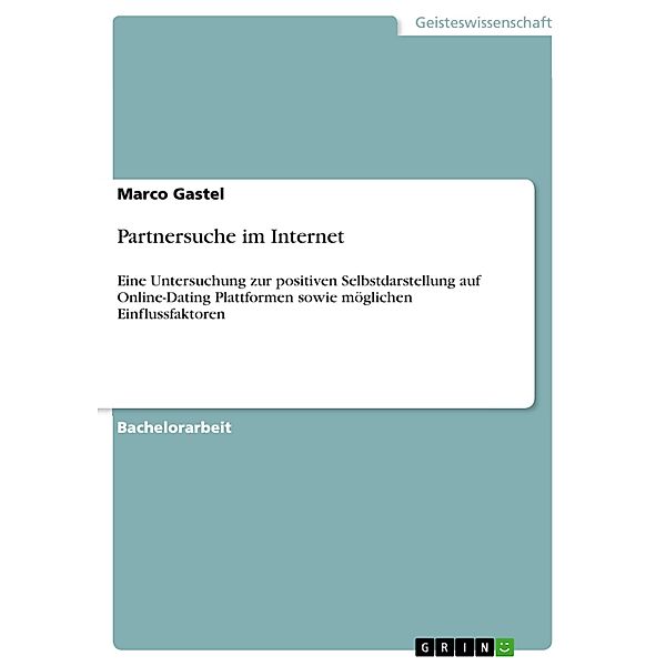 Partnersuche im Internet, Marco Gastel