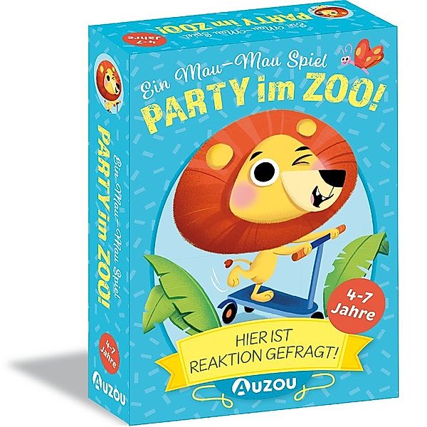 Huch, Auzou Party im Zoo - Ein Mau-Mau-Spiel (Spiel)