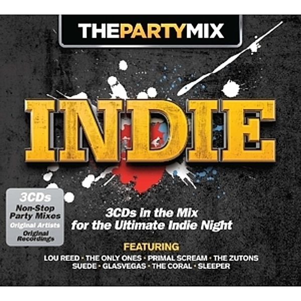 Party Mix-Indie, Diverse Interpreten