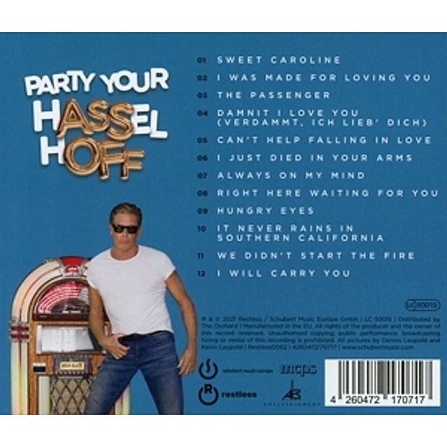 Party Your Hasselhoff CD von David Hasselhoff bei Weltbild.ch