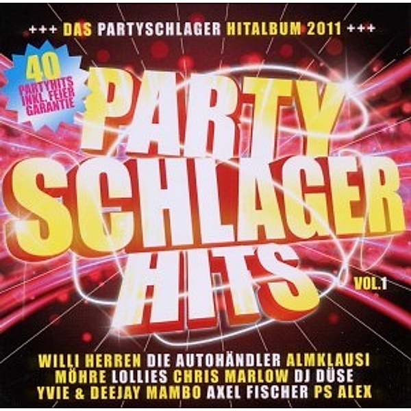 Partyschlager Hits Vol.1, Diverse Interpreten