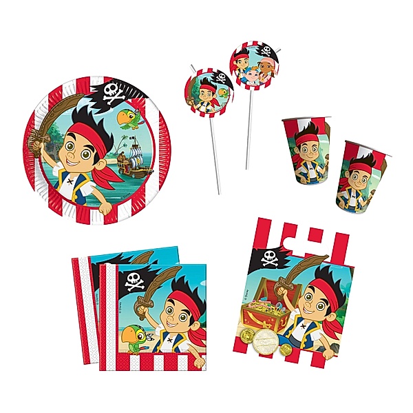 Partyset (Design: Jake and the Neverland Pirates)