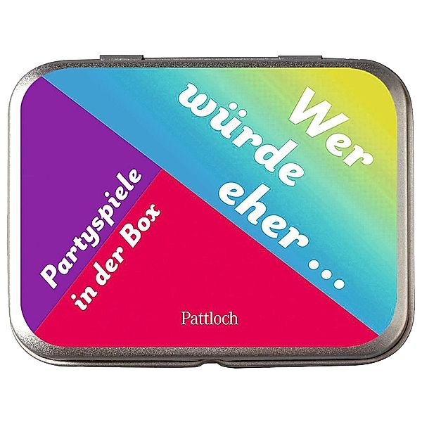 Partyspiele in der Box - Wer würde eher ... (Spiel), Pattloch Verlag