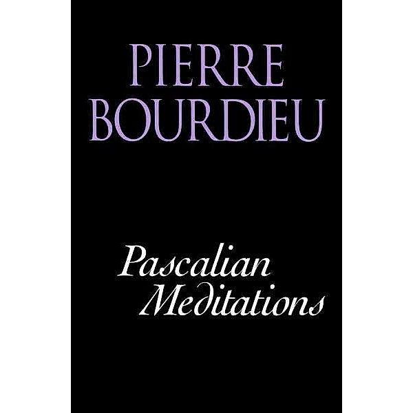 Pascalian Meditations, Pierre Bourdieu