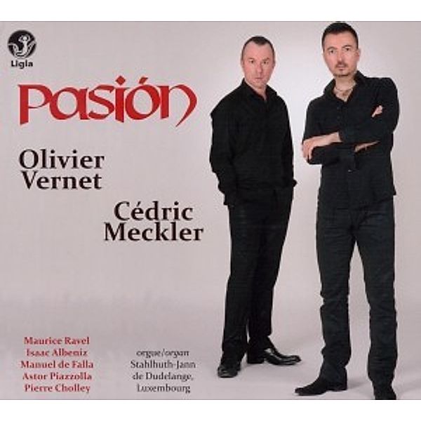 Pasion - Orgelmusik Vierhändig, Olivier Vernet, Cedric Meckler