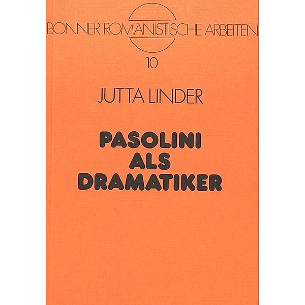 Pasolini als Dramatiker, Jutta Linder