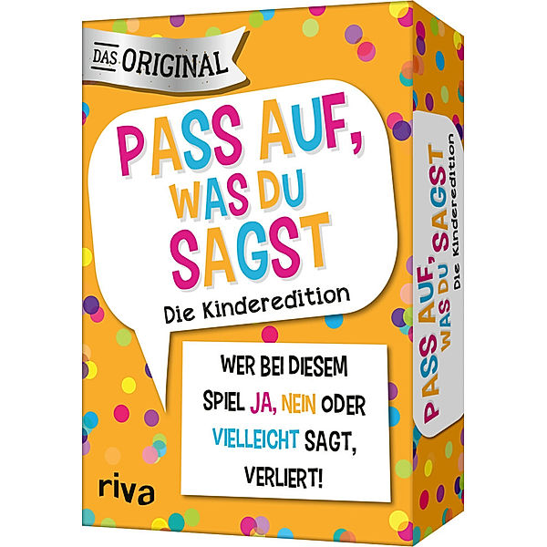 riva Verlag, Riva Pass auf, was du sagst - Die Kinderedition, Emma Hegemann