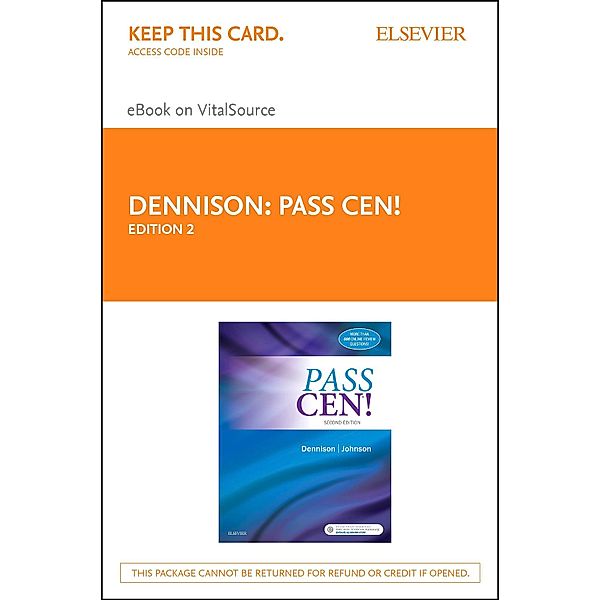 PASS CEN! - E-Book, Robin Donohoe Dennison, Jill Suzette Johnson