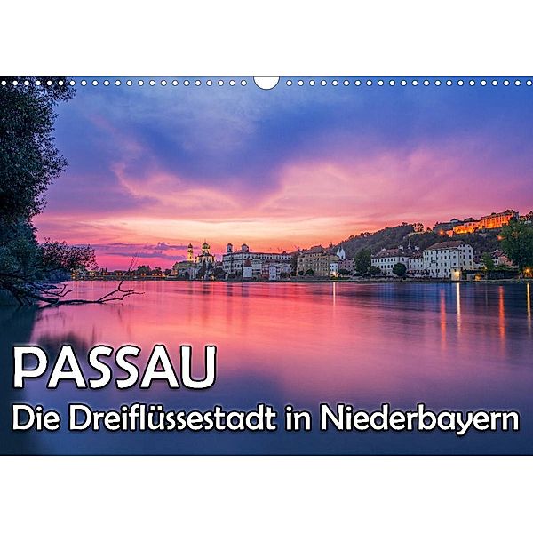 Passau - Die Dreiflüssestadt (Wandkalender 2023 DIN A3 quer), Christian Haidl