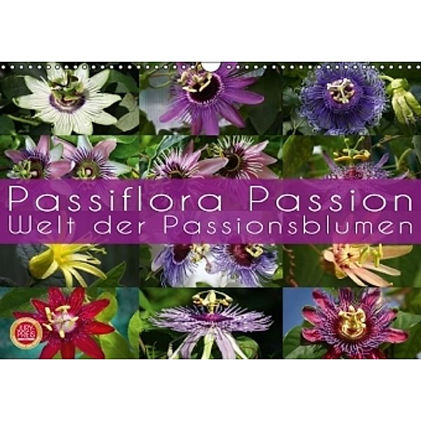 Passiflora Passion - Welt der Passionsblumen (Wandkalender 2016 DIN A3 quer), Martina Cross