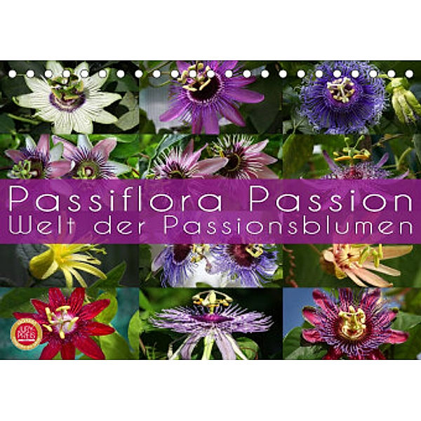Passiflora Passion - Welt der Passionsblumen (Tischkalender 2022 DIN A5 quer), Martina Cross