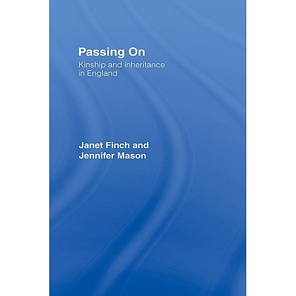 Passing On, Janet Finch, Jennifer Mason
