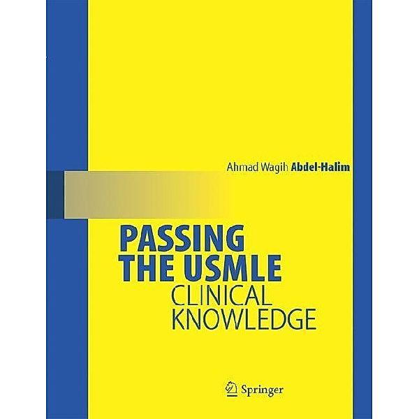 Passing the USMLE, Ahmad Wagih Abdel-Halim