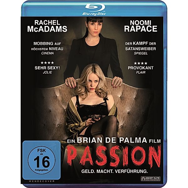 Passion, Natalie Carter, Alain Corneau, Brian De Palma