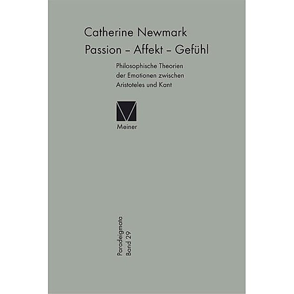Passion - Affekt - Gefühl, Catherine Newmark