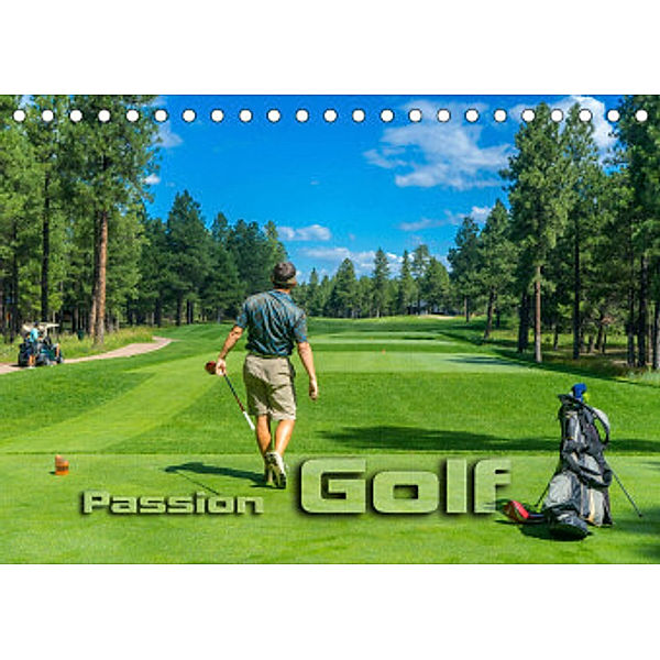 Passion Golf (Tischkalender 2022 DIN A5 quer), Renate Bleicher