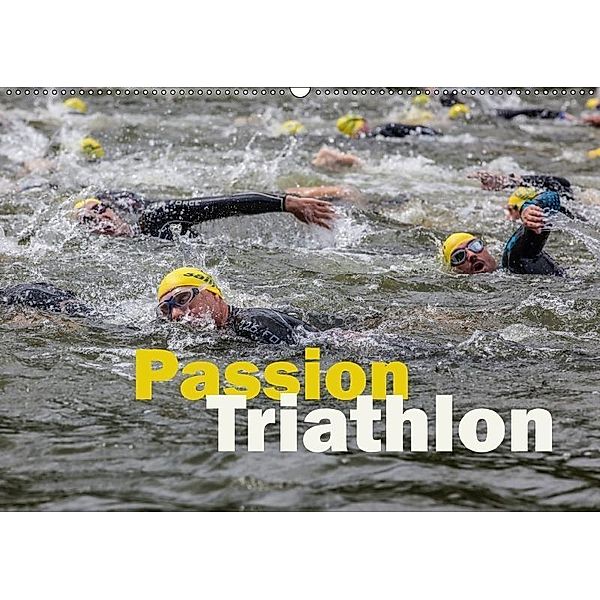 Passion Triathlon (Wandkalender 2017 DIN A2 quer), Hans Will