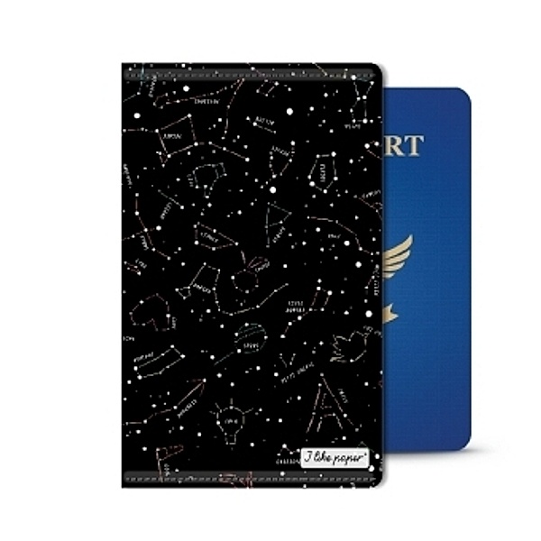Passport Case Constellation, I like paper