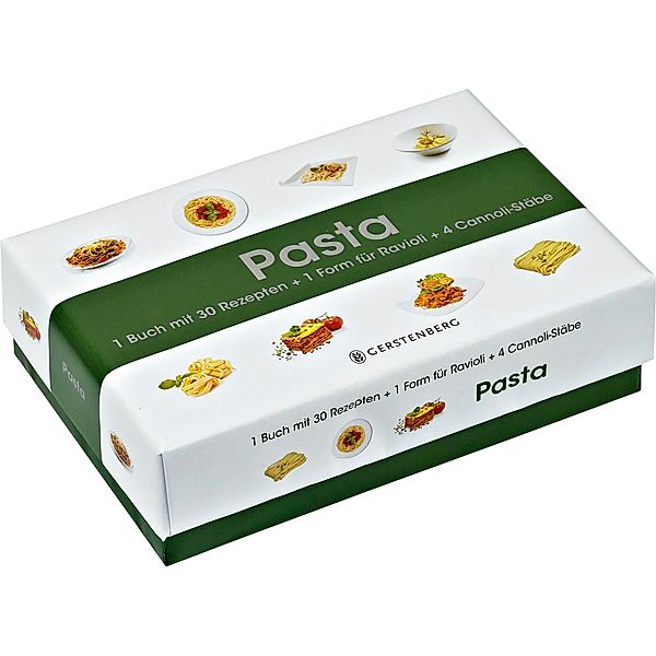 Pasta Kochbox m. 1 Form für Ravioli + 4 Cannoli-Stäbe, Valéry Drouet, Mélanie Martin, Aude Royer