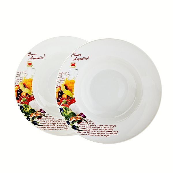 Pastateller BUON APPETITO, 2er Set