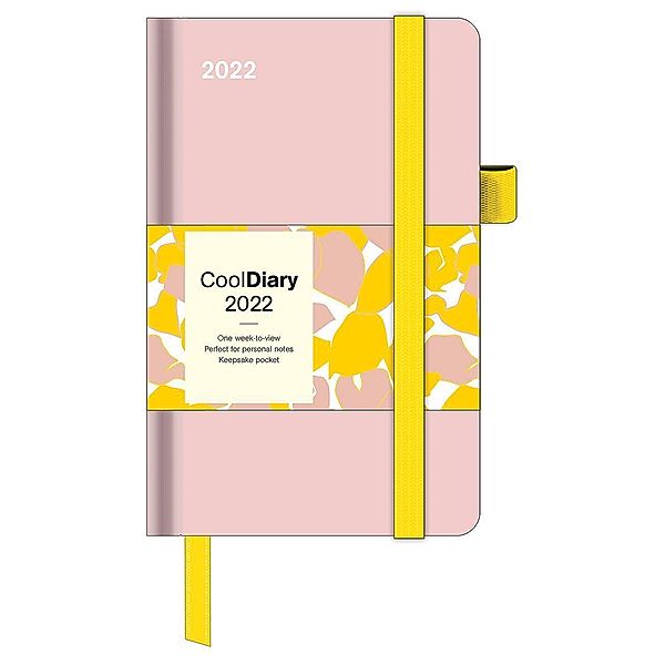 Pastel Pink 2022 - Diary - Buchkalender - Taschenkalender - 9x14