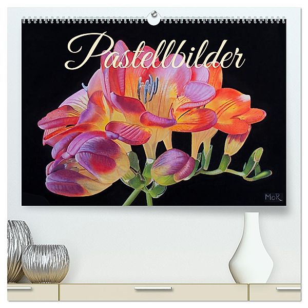 Pastellbilder (hochwertiger Premium Wandkalender 2025 DIN A2 quer), Kunstdruck in Hochglanz, Calvendo, Dietrich Moravec