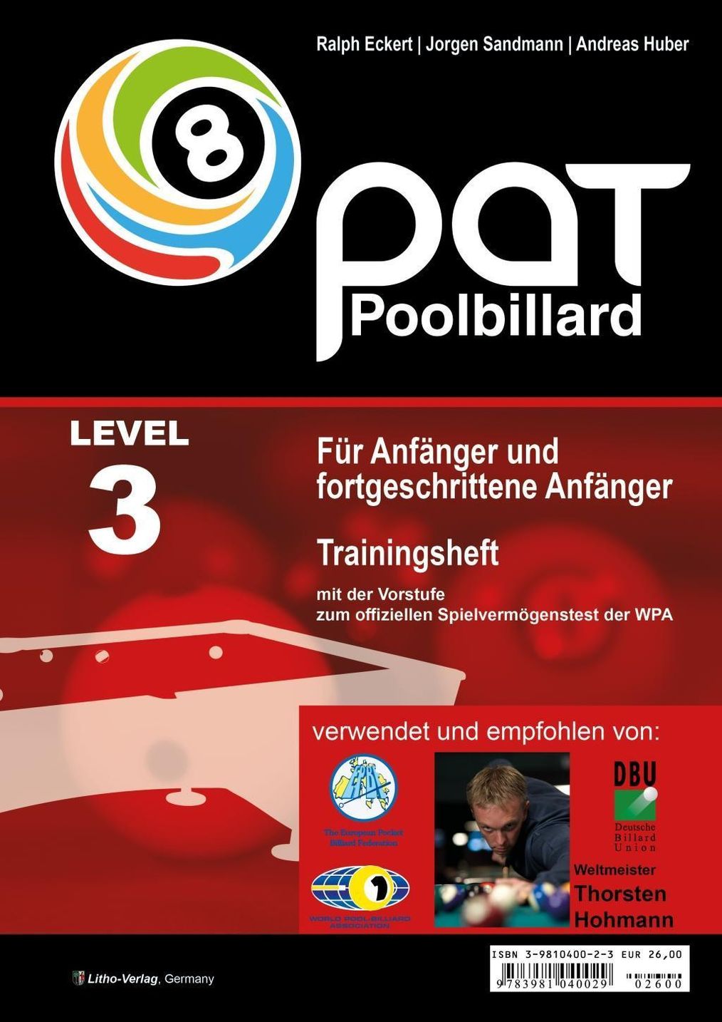 PAT Pool Billard Trainingsheft Level 3 Buch versandkostenfrei - Weltbild.at