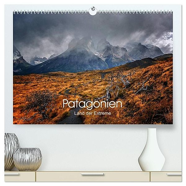 Patagonien-Land der Extreme (hochwertiger Premium Wandkalender 2024 DIN A2 quer), Kunstdruck in Hochglanz, Barbara Seiberl-Stark