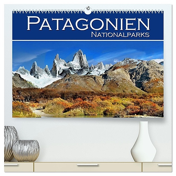 Patagonien NationalParks (hochwertiger Premium Wandkalender 2025 DIN A2 quer), Kunstdruck in Hochglanz, Calvendo, Helena Bilkova