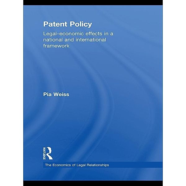 Patent Policy, Pia Weiss