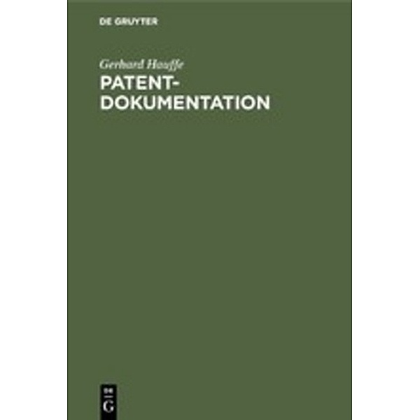 Patentdokumentation, Gerhard Hauffe