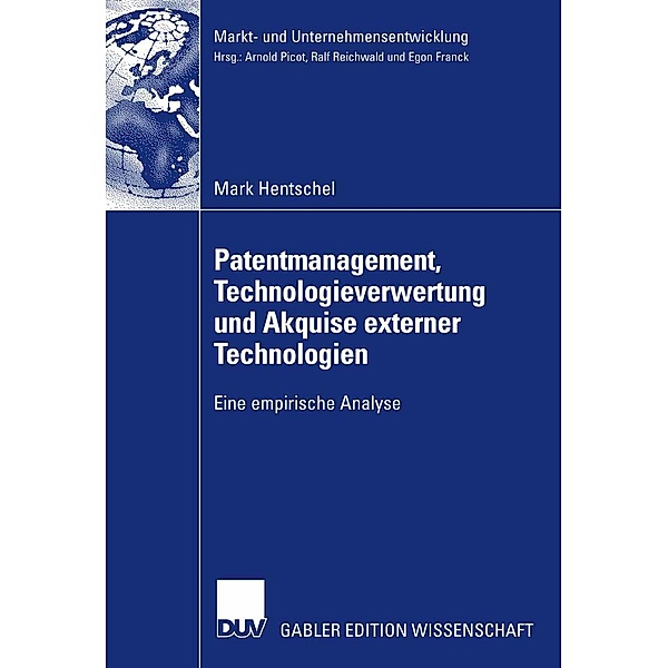 Patentmanagement, Technologieverwertung und Akquise externer Technologien / Markt- und Unternehmensentwicklung Markets and Organisations, Mark Hentschel