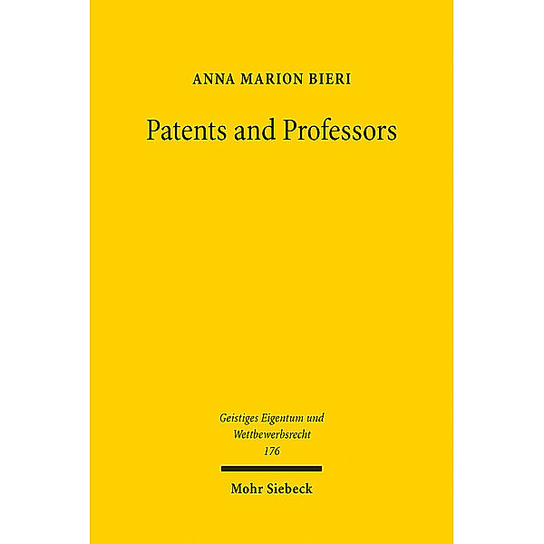 Patents and Professors, Anna Marion Bieri