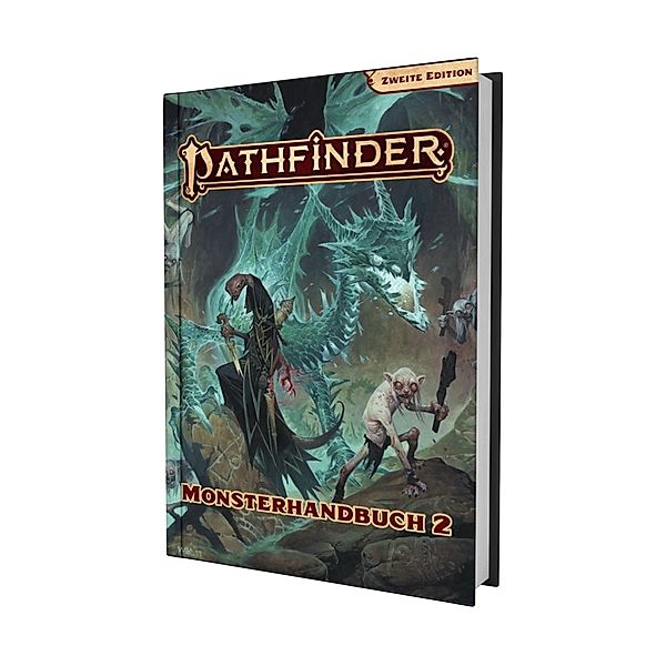 Pathfinder Chronicles, Regelwerk / Pathfinder Chronicles, Zweite Edition, Monsterhandbuch.Tl.2, Alexander Augunas, Dennis Baker, Jesse Benner, Joseph Blomquist, Logan Bonner, Paris Crenshaw, Adam Daigle, Jesse Decker, Darrin Drader, Brian Duckwitz, Robert N. Emerson, Scott Fernandez, Keith Garrett, Scott Gladstein, Matthew Goodall, T.H. Gulliver, BJ Hensley, Tim Hitchcock, Vanessa Hoskins, James Jacobs, Brian R. James, Jason Keeley, John Laffan, Lyz Liddell, Colm Lundberg, Ron Lundeen, Jason Nelson, Randy Price, Jessica Redekop, Patrick Renie, Alex, Riggs, Alistair Rigg, David N. Ross, David Schwartz, Mark Seifter, Amber Stewart, Jeffrey Swank, Russ Taylor, Jason Tondro