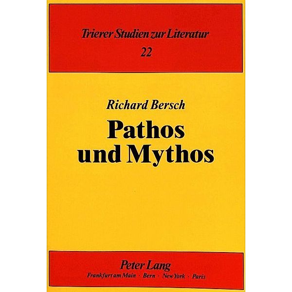 Pathos und Mythos, Richard Bersch